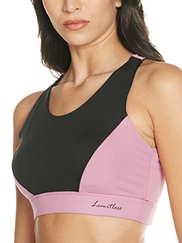 Image of Longies Women's Polyester, Spandex Padded Wire Free Sports Bra