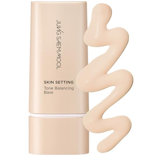 JUNG SAEM MOOL Skin Setting Tone Balancing Base 1.35 Fl Oz, Natural Expression & Pore Blurring Makeup Primer, Hydrating K-Beauty Foundation Base for a Flawless Bare-Face Look, Korean Makeup