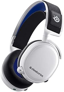 SteelSeries Arctis 7P+ Wireless Gaming Headset – Lossless 2.4 GHz – 30 Hour Battery Life – USB-C – 3D Audio – For PS5, PS4, PC, Mac, Android and Switch - White