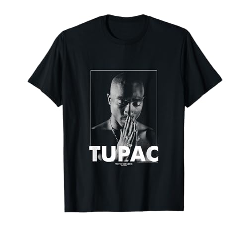 Officielle 2Pac Praying Rap Legend Tupac T-Shirt
