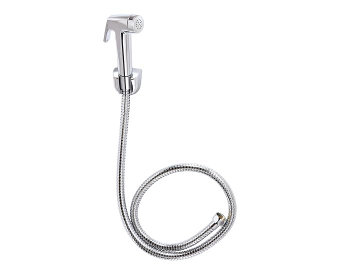 CERA Health Faucet with 1 Meter SS Braided Connection Pipe | Wall Mount | Clog Free | Focused Cleaning for Bathroom | Premium Bathroom Hygiene Solution | ABS Material | F8030105AB (B0D3F6C5F3) Amazon Price History, Amazon Price Tracker