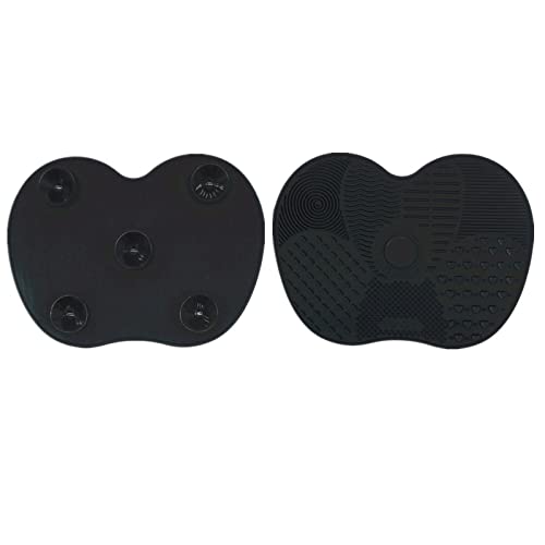 Enakshi Portable Brush Cleaner Pad Foldable Professional Reusable Scrubber Mat Black |Health & Beauty | Makeup | Makeup Tools & Accessories | Brush Cleaners