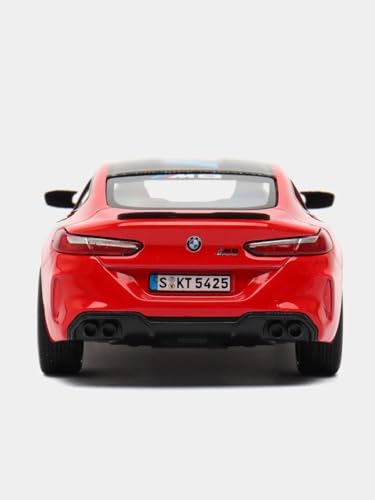 Image of Premium M8 GTE 1:38 Scale Diecast Model Car Toy - Authentic Motorsport Design, with Iconic Racing Graphics, Pull-Back Action - Perfect Collectible or Gift for Kids & Enthusiasts Red