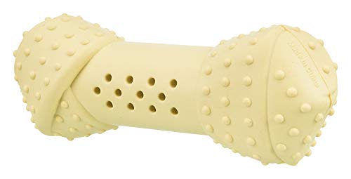 Trixie Junior Kühl-Knochen - praktisches Hundespielzeug aus Gummi für Welpen - 10 cm, Hundeknochen für extra Kauspaß - 33340