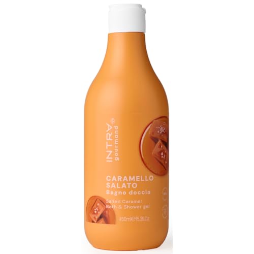 Gel de ducha Intra Gourmand de caramelo salado 450 ml