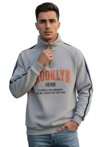 Image of SHAIRA FASHION Men's Cotton Blend Regular Fit Hooded Sweatshirt | Stylish Casual Wear Winter Sweatshirt for Men I Gym Warm Travel Hoodies for Boys