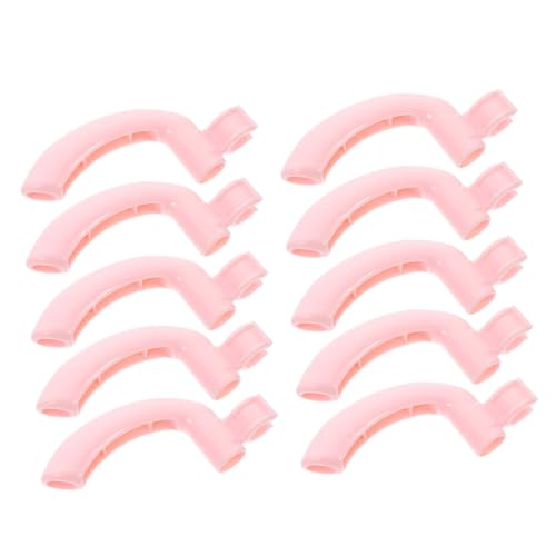 SOLUSTRE 10pcs Dustpan Handle Grip Replacement Clip for Storage and Attachment Ergonomic Design Compatible Rods Lightweight and for Sweeping and Cleaning Tasks