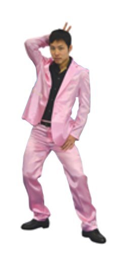 Costume rose colorful importé du Japon pour look tendance