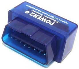 Goliton Scan Tool Scanner Car Supper Mini Bluetooth Diagnostic Check Engine Code Light Car Lecteur Compatible avec Android/Droid/Torque