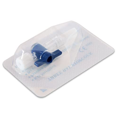Ozczkzz 2-Way Stopcock Luer,Luer Connections,Sterile Individual Package,10Pcs #TOP5
