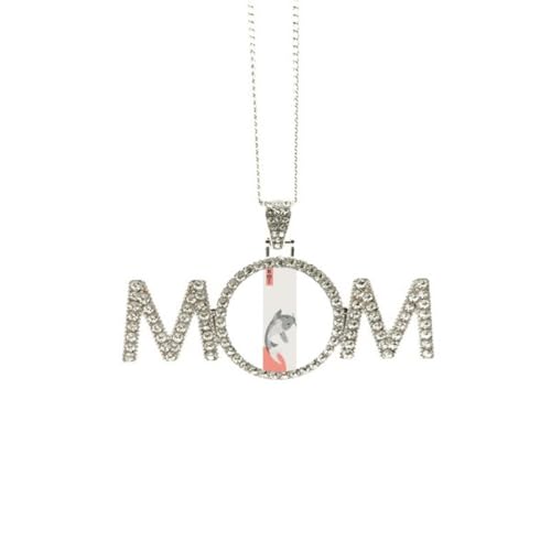 Collier traditionnel japonais poisson en argent gravé pour femme