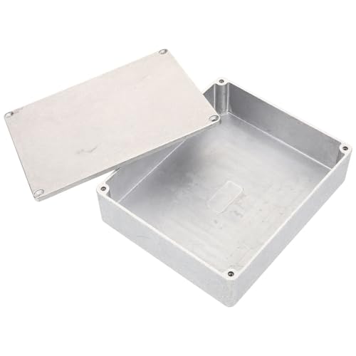 Boîtier en aluminium moulé sous pression pour pédale d'effet robuste et pratique