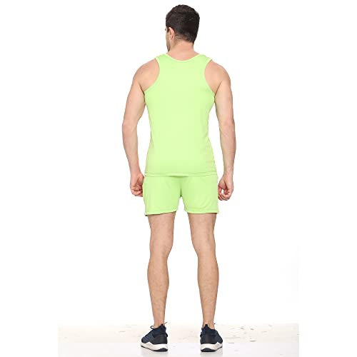 Image of Men's 100% Polyester Sublimation Printed Athletic Running Vest | Lightweight Sports Costume for Gym, Jogging & Training