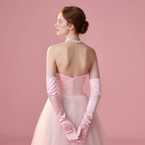 Women Gloves for for Wedding, Tea Party, Cosplay, Costume