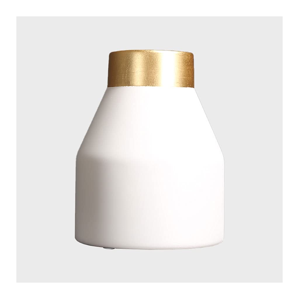 Vase en céramique stable pour grand bouquet de fleurs séchées