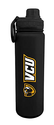 Campus Colors VCU Rams Stainless Steel Water Bottle 24 oz Insulated