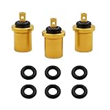 IN SELECT 3-Pack Butane Refill Adapter - Gas Canister Valve Connector Compatible with Cartidge Refills, Flat & Cassette Camping Stove Tank Converter for Outdoor Hiking