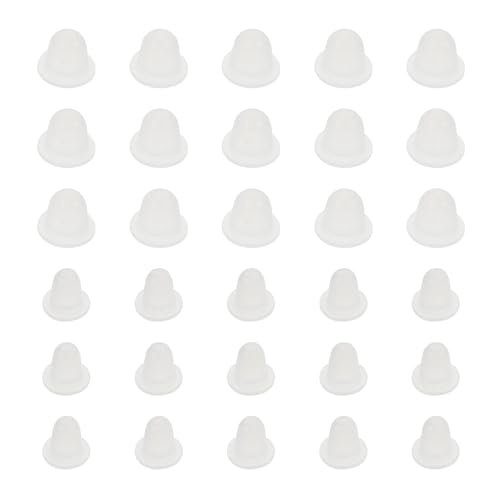 SHERCHPRY Tazze per Tatuaggi in Silicone Riutilizzabili, Set da 200 Pezzi, Formato Piccolo e Medio, Contenitori per Pigmenti per Tatuatori Professionisti e Uso Domestico, Base Piatta