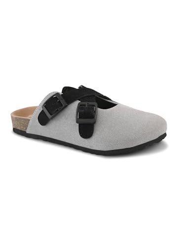Image of Big Fox Men's Premium Closed-Toe Comfort Sandals with Adjustable Buckles | Cushioned Footbed | Casual