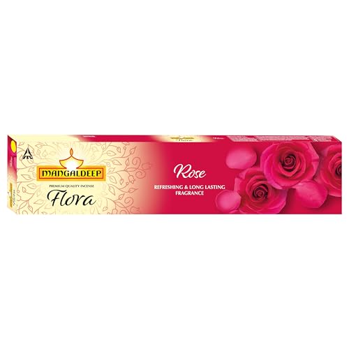 Image of Mangaldeep Flora Combo - Rose, Lavender and Boquet incense Sticks - 690Gms
