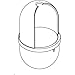Produktbild HEWI 477 - WC-Bürstenbehälter - aus Polyamid - Reinweiss