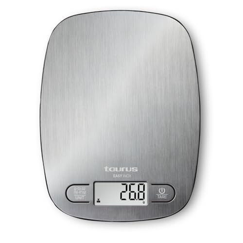 Taurus Easy Inox: Báscula de cocina digital