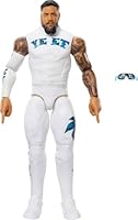 Mattel WWE Jey Uso Action Figure, Main Event Series #161, 6-inch Collectible Superstar with 14 Articulation Points & Life-Like Look, JHH87