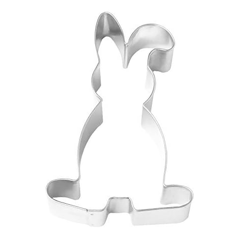 Birkmann 143678 Gingerbread Cookie Cutter Rabbit with Floppy Ear 11.5 cm Grey Cover