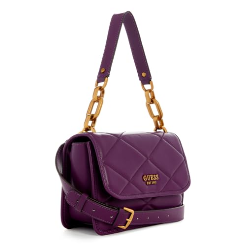Godetevi la borsa a tracolla GUESS con il bel motivo trapuntato e il formato straordinario è un vero capolavoro. Il design alla moda può essere combinato con qualsiasi outfit e lo completa sapientemente. Dimensioni: 24 x 16,5 x 7 cm