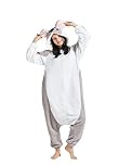 ULEEMARK Unisex Animal Onesies Novelty Pyjamas Nightwear Halloween Homewear Onepiece Cosplay Costume Loungewear M-Koala