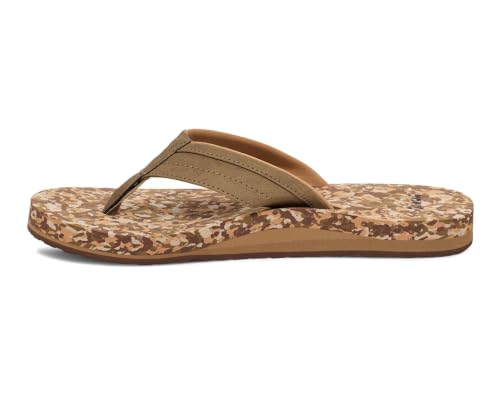 Image of Sanuk Mens Ziggy ST | Flip Flops for Men | Mens Sandals | Beach Sandals | Water Friendly & Lightweight | Comfort Footbed