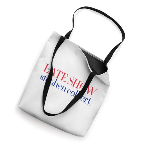 Bolsa Tote con Logo de The Late Show con Stephen Colbert miniatura 2
