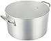 Pentole Agnelli PCMX0432 Casseruola Alta in Alluminio con 2 Maniglie, Inox, 32 cm