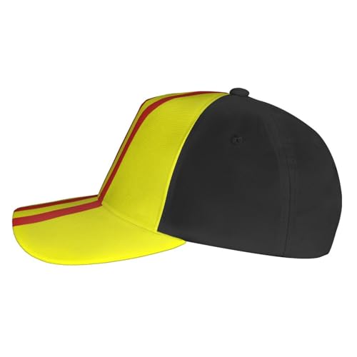 Gorra de béisbol bandera Vietnam del Sur ajustable negra miniatura 3