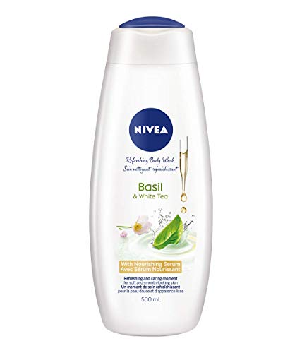 NIVEA gel douche basilic thé blanc 500 mL
