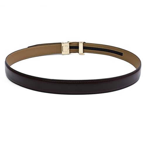 Image of WildHorn Men's Genuine Leather Belt for Men| Premium Auto-Lock Buckle | Adjustable up to 48 inch | Formal & Casual Wear | Micro-Adjust Fit | Stylish Gift Box Included
