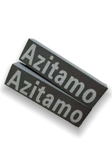 Azitamo Rust Eraser Cast Iron Rust Remover Remove Rust from Any Metallic Surface - 2 Pack