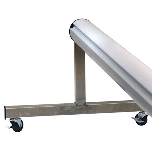 Image of Doheny's In-Ground Solar Cover Reel Systems (Fits Pools Up to 18' Wide, Premium Stainless Steel)
