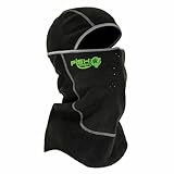 Fish Monkey FM42-BL Yeti Fleece Balaclava, Black