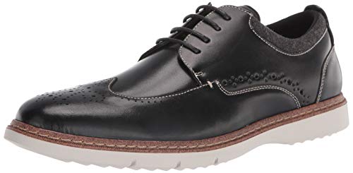 Stacy Adams Synergy Wing Tip Oxford Black 7.5 D (M)