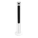 Configuración de 3 velocidades: el elegante ventilador de torre con panel de control te permite elegir entre configuraciones de baja, media o alta velocidad