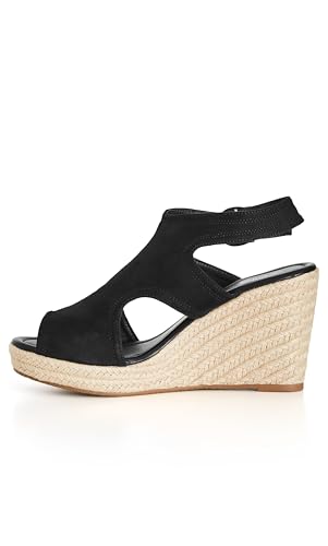 Image of CITY CHIC WIDE FIT Mystic Wedge