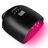 86W DE ALTA POTENCIA Y 32 PERLAS DE LÁMPARA: la fuente de luz dual puede secar la mayoría de los esmaltes de gel UV y LED; La alta potencia de 86 W proporciona un secado instantáneo, di no al aburrido tiempo de espera; Las cuentas de lámpara de 32 piezas se distribuyen uniformemente para el secado en todas las direcciones.