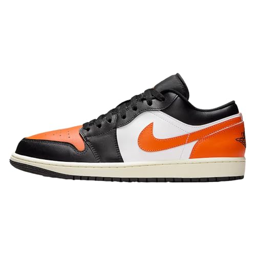 Air Jordan 1 Low Men's Shoes (Black/White/Sail/Starfish)