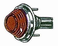 CG94 - Side Headlight F!IAT 500 FL DX=SX Orange