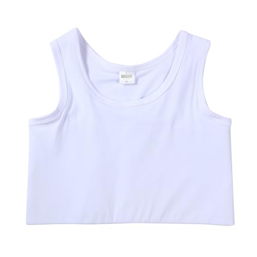 Image of Women Transgender Tomboy FTM Pull On Closure Elastic Chest Binder Pullover Tank Top