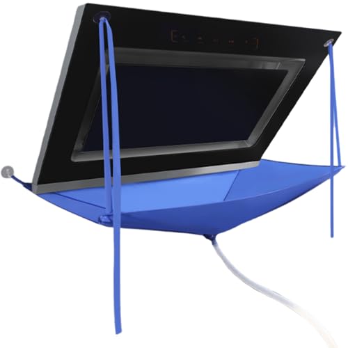 de limpieza para rejilla de ventilación de campana de cocina, universal de 36,8 x 17,7 pulgadas, impermeable y reutilizable, kits de limpieza de y grasa para campana de cocina