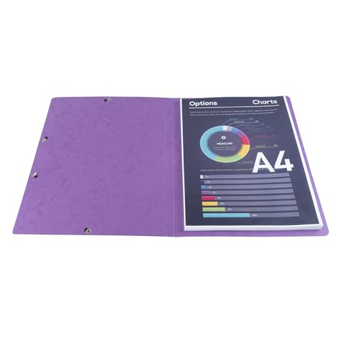 Pochettes de rangement Exacompta A4 pour classement de documents de bureau - 3