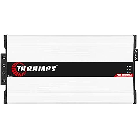Taramp's MD 8000.1 2 Ohms 8000 Watts Class D Full Range Mono Amplifier Cover