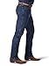 Wrangler Men's Premium Performance Advanced Comfort Cowboy Cut Reg Jean, Mid Stone, 33W x 32L